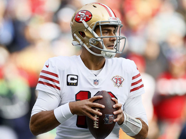 Jimmy Garoppolo's agent says QB 'on schedule' in shoulder rehab