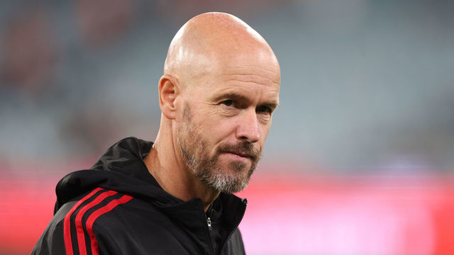MELBOURNE, AUSTRALIA - JULY 15: Erik Ten Hag the manager / head coach of Manchester United during the Pre-Season friendly match between Melbourne Victory and Manchester United at Melbourne Cricket Ground on July 15, 2022 in Melbourne, Australia.