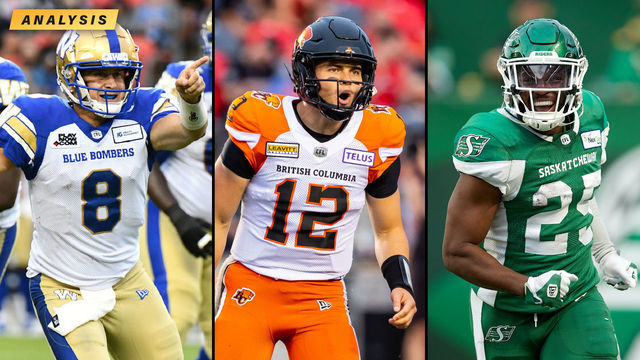 CFL award rankings: BC's rising star leads West's early domination