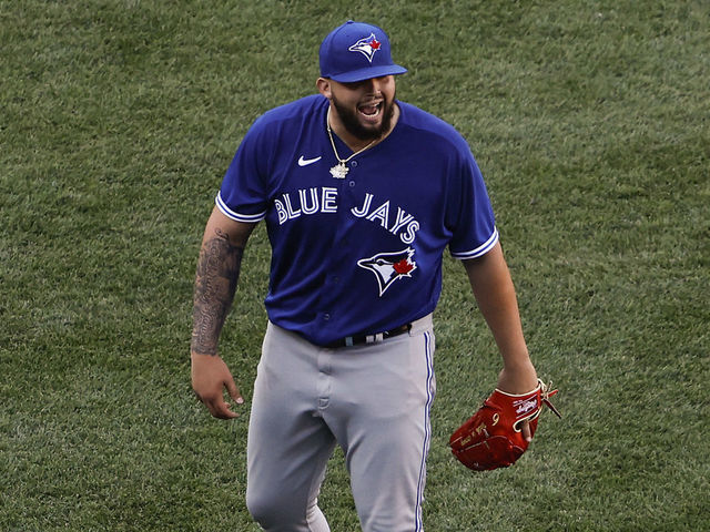 Alek Manoah George Springer Toronto Blue Jays MLB All-Star Game