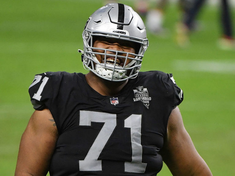 Raiders' Kolton Miller, Brandon Parker put rookie seasons in past