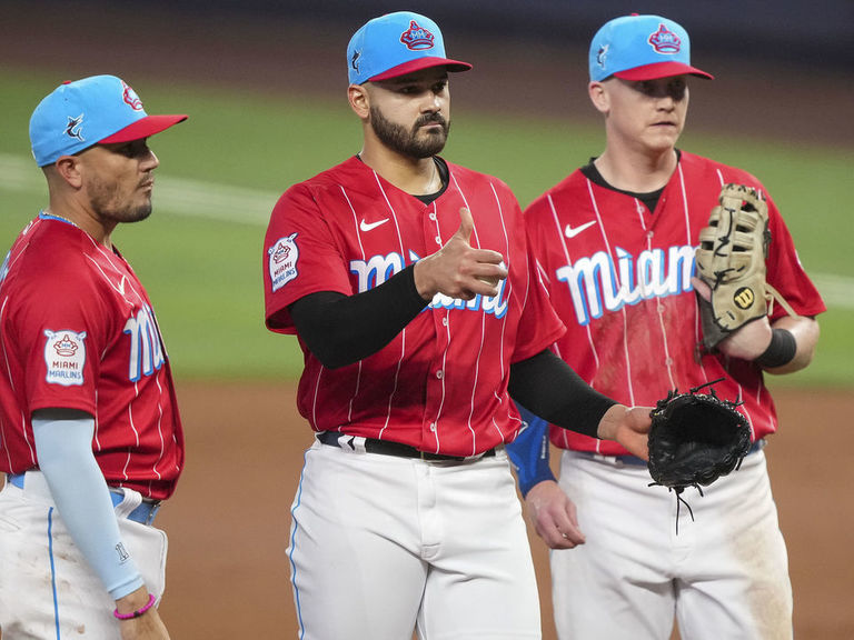 Long season tests Miami Marlins rookies Chisholm, Rogers