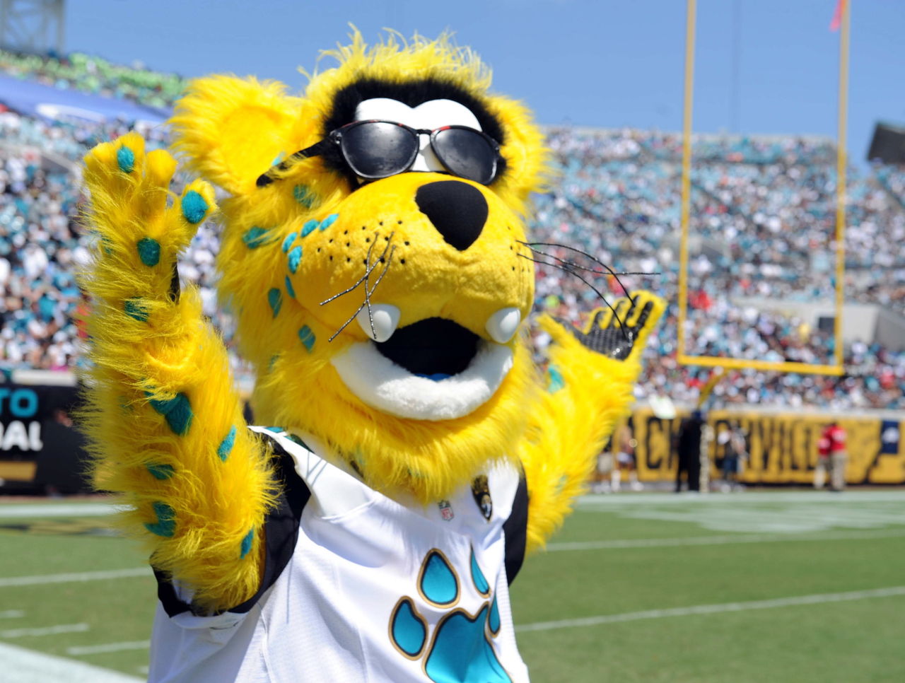 Jaguars mascot sparks confusion after wearing USA thong—'I'll