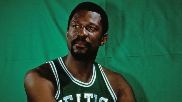 BOSTON - 1969: Bill Russell #6 of the Boston Celtics poses for a portrait in 1969 at the Boston Garden in Boston, Massachusetts. Mandatory Copyright Notice: Copyright 1969 NBAE