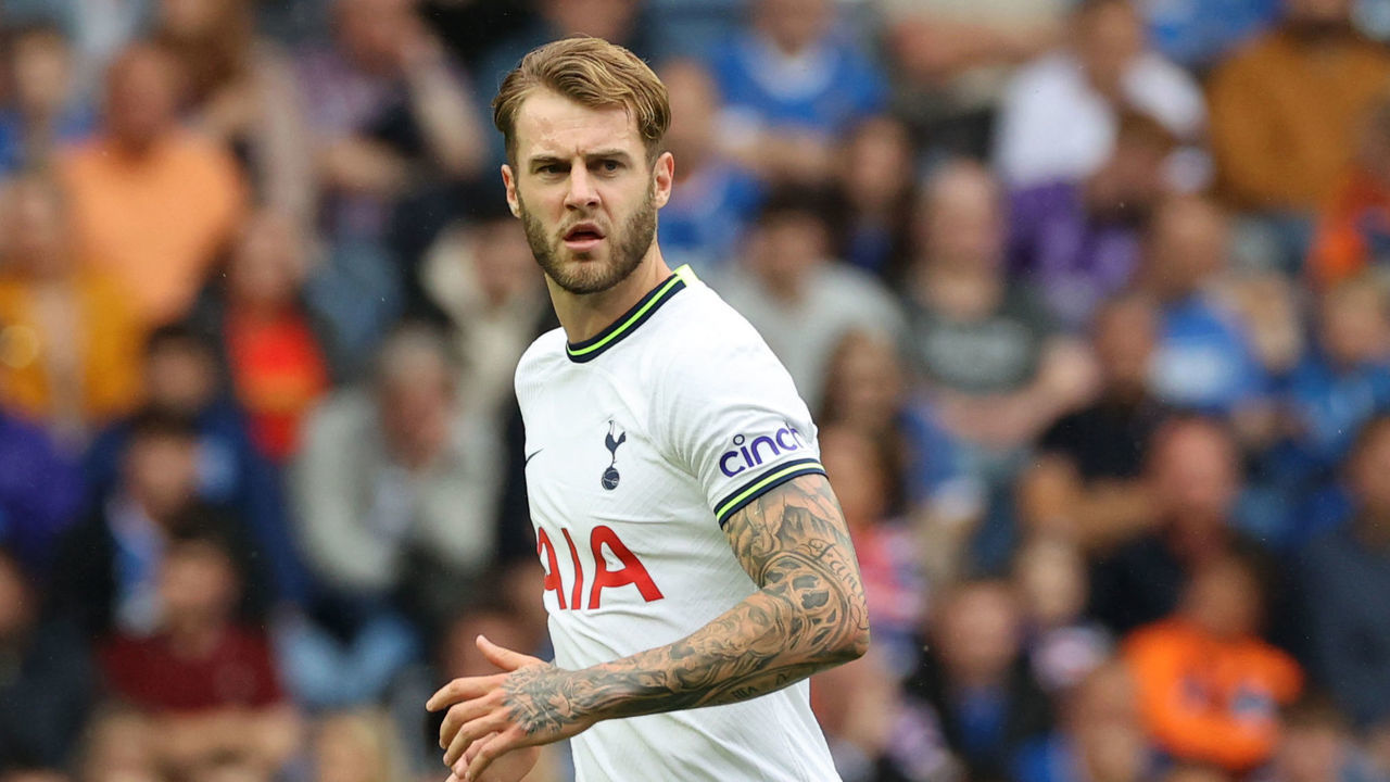 Tottenham Hotspur's Joe Rodon during a pre-season friendly match at Ibrox Stadium, Glasgow. Picture date: Saturday July 23, 2022.