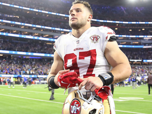 San Francisco 49ers EDGE Nick Bosa signs five-year, $170 million extension, NFL News, Rankings and Statistics