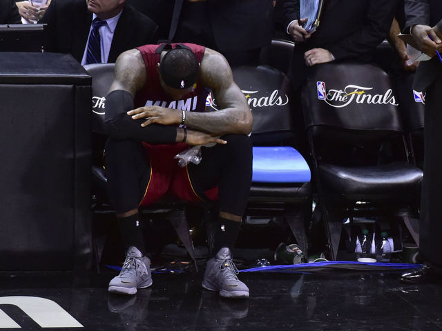 LeBron James on Game 1 cramping, exit: 'I was going to try to give it a go and Spo said no'