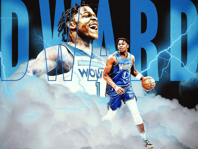 Anthony Edwards holds the Wolves' present and future in the palm of his hand