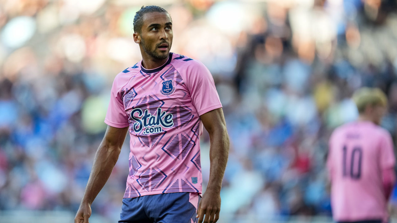 ST PAUL, MN - JULY 20: Dominic Calvert-Lewin #9 of Everton against Minnesota United FC at Allianz Field on July 20, 2022 in St Paul, Minnesota.