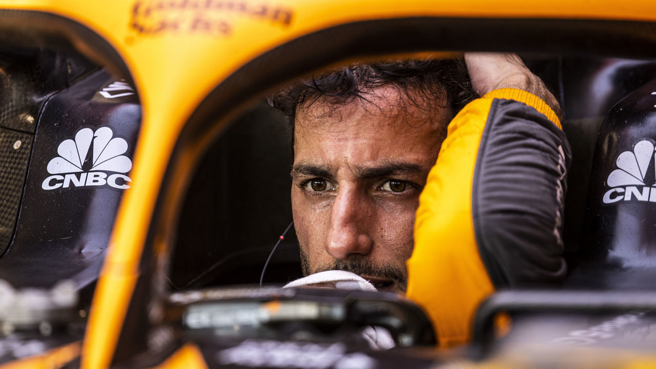 BUDAPEST, HUNGARY - JULY 29: Daniel Ricciardo during the second practice ahead of the Formula 1 Hungarian Grand Prix at Hungaroring in Budapest, Hungary on July 29, 2022.