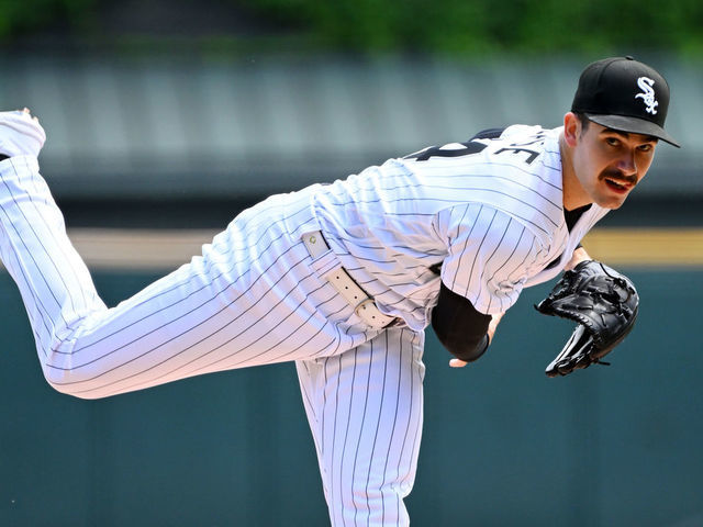 Dylan Cease of the Chicago White Sox looks on during the game against  News Photo - Getty Images