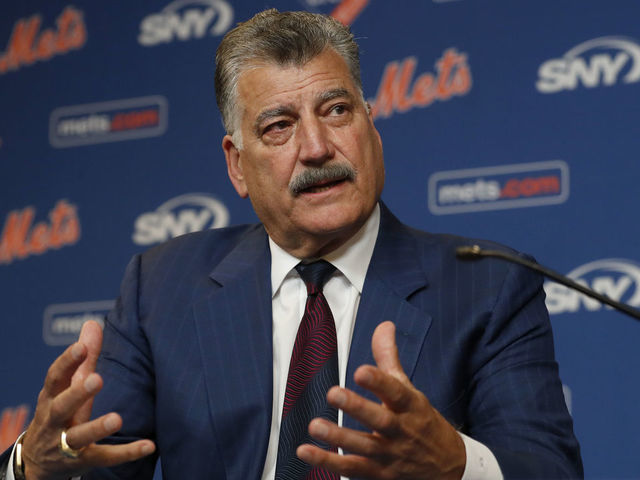 New York Mets announcer and former player Keith Hernandez speaks to the  media during a news conference before a baseball game between the Mets and  Miami Marlins, Saturday, July 9, 2022, in