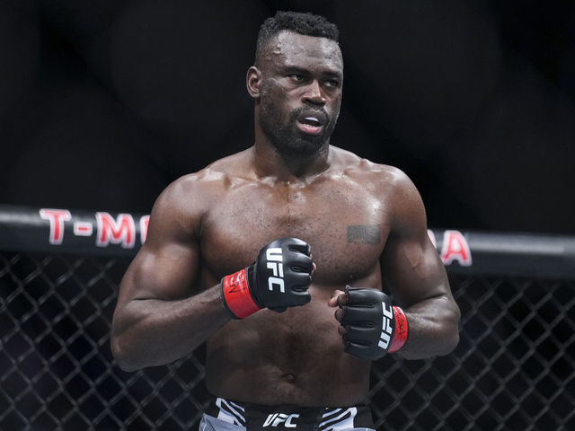LAS VEGAS, NEVADA - JULY 02: Uriah Hall of Jamaica enters the Octagon in a middleweight fight during the UFC 276 event at T-Mobile Arena on July 02, 2022 in Las Vegas, Nevada.