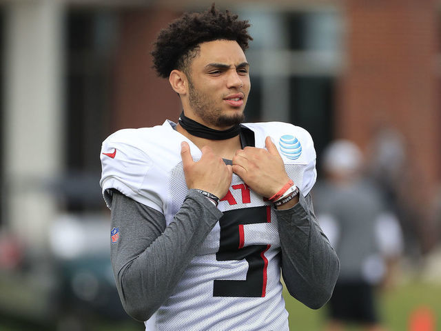 Atlanta Falcons receiver Drake London not overly impressed with