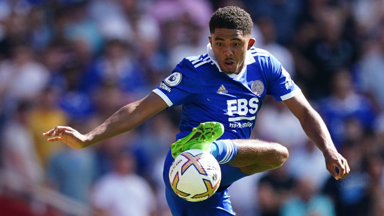 Leicester City's Wesley Fofana during the Premier League match at the Emirates Stadium, London. Picture date: Saturday August 13, 2022.