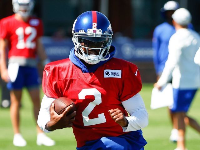 New York Giants' Brian Daboll: Tyrod Taylor may get first-team reps