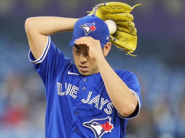 Yusei Kikuchi aided by bullpen, offense in Blue Jays' sweep