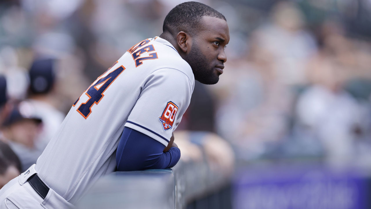 Astros Yordan Alvarez back on the field after being taken to hospital with  illness during Friday's game