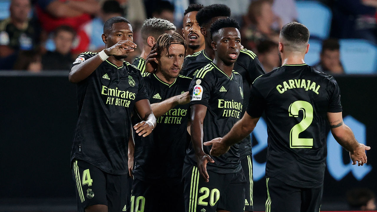 Gael of Celta Vigo celebrates after scoring a goal during the News Photo  - Getty Images