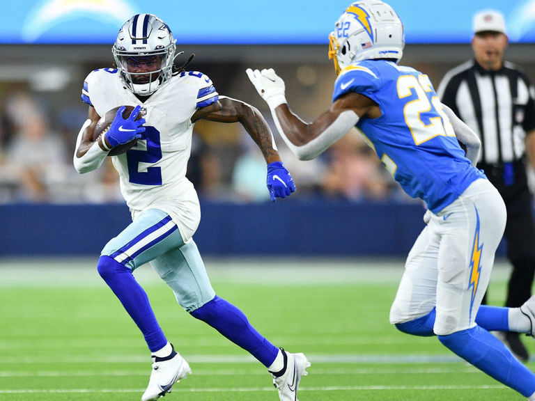 KaVontae Turpin of the Dallas Cowboys warms up before a game against  News Photo - Getty Images