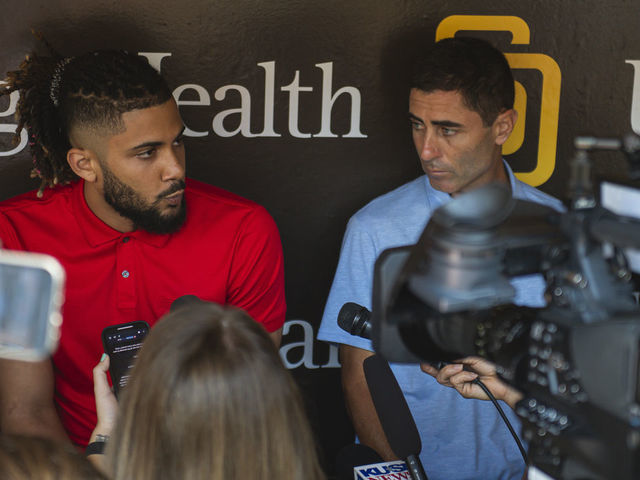 Fernando Tatis Jr. Rough signature shirt