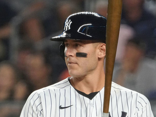 Baseball: New York Yankees Anthony Rizzo (48) in action, batting vs Tampa Bay Rays at Yankee Stadium. Bronx, NY 8/16/2022 CREDIT: Erick W. Rasco (Set Number: X164120 TK1)