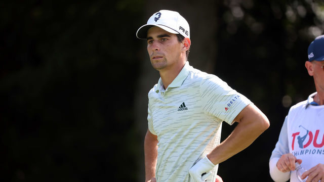 ATLANTA, GA - AUGUST 26: Joaquin Niemann during the second round of the 2022 PGA Tour Championship on August 26, 2022 at East Lake Golf Club in Atlanta, Georgia.