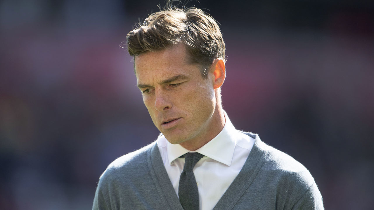 LIVERPOOL, ENGLAND - AUGUST 27: AFC Bournemouth manaager Scott Parker before the Premier League match between Liverpool FC and AFC Bournemouth at Anfield on August 27, 2022 in Liverpool, United Kingdom.