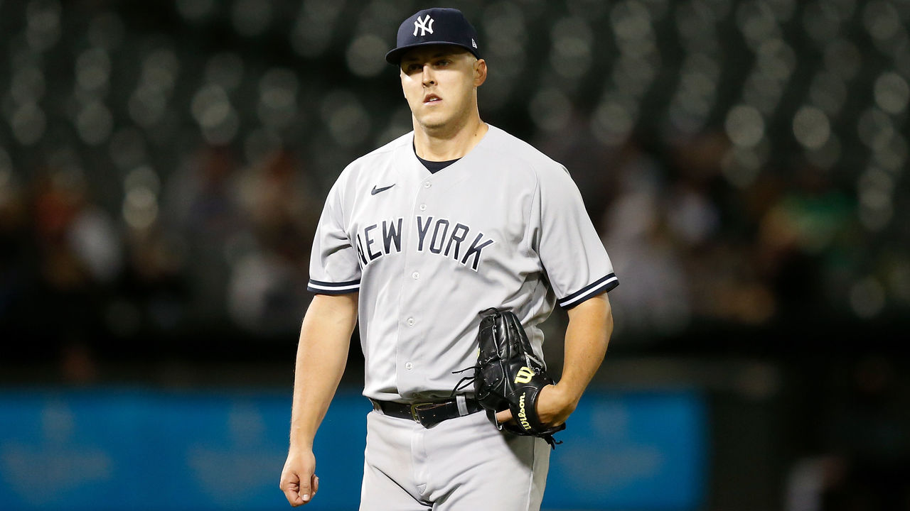 Yankees' Taillon hit by line drive, leaves after 2 innings