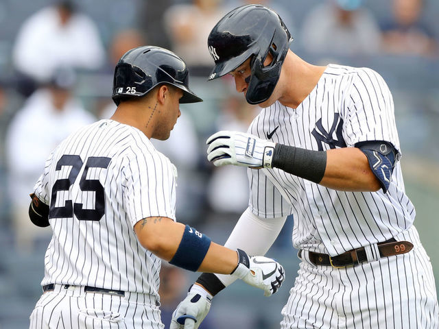 Judge hits 55th homer, Yanks mark for right-handed hitters