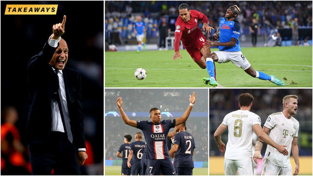 10 thoughts from Matchday 1 in the Champions League