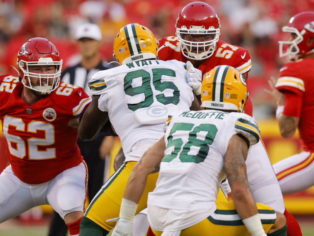 Green Bay Packers defensive tackle Devonte Wyatt (95) during an