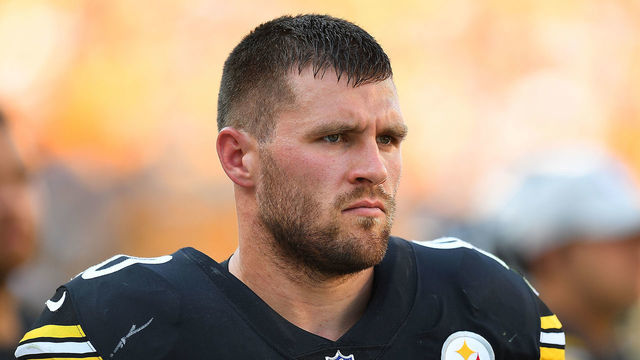 PITTSBURGH, PA - AUGUST 28: T.J. Watt #90 of the Pittsburgh Steelers looks on during the game against the Detroit Lions at Acrisure Stadium on August 28, 2022 in Pittsburgh, Pennsylvania.