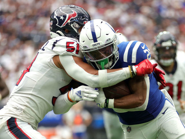 Tailgators take over NRG ahead of Houston Texans kickoff against the Colts  