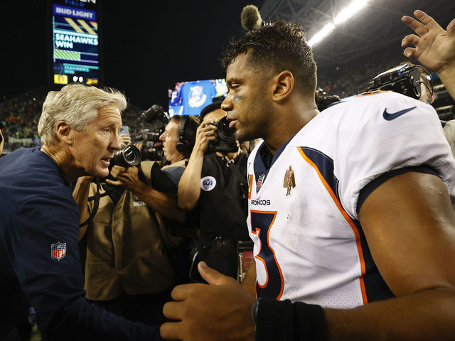 Pete Carroll sounds off on epic win over Russell Wilson, Broncos