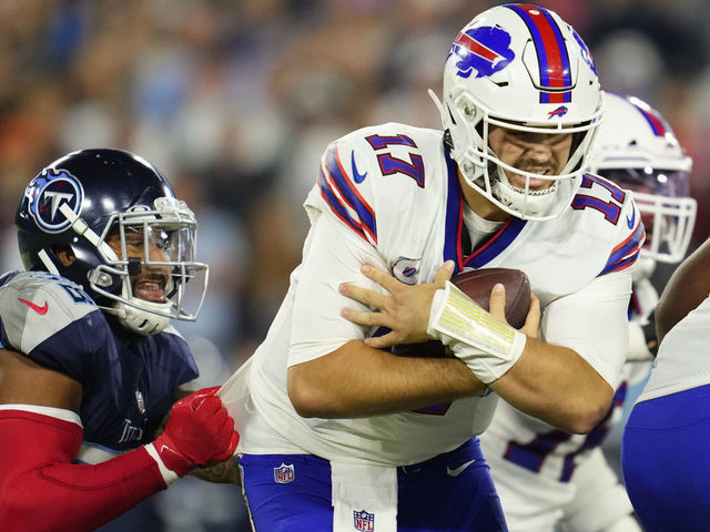 Tennessee Titans vs. Buffalo Bills. NFL Game. American Football