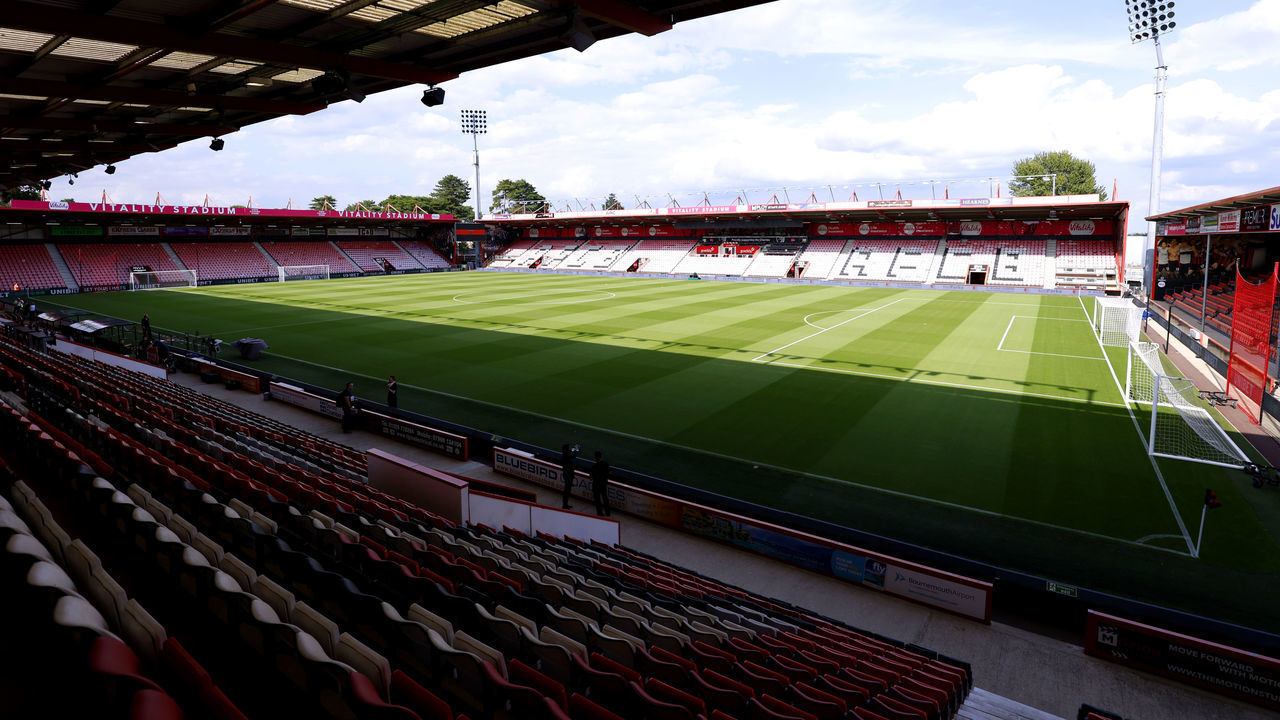 A general view of the stadium ahead of the Premier League match at the Vitality Stadium, Bournemouth. Picture date: Wednesday August 31, 2022.