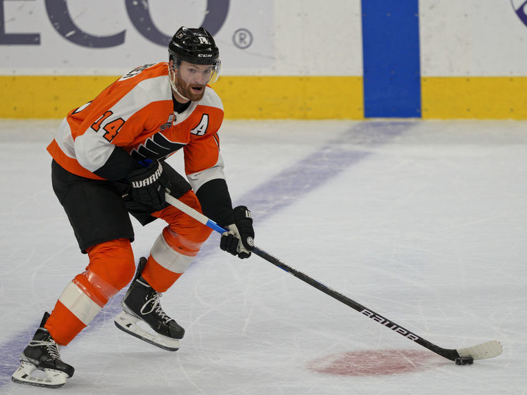 Flyers' Couturier Week-to-week With Upper-body Injury | TheScore.com