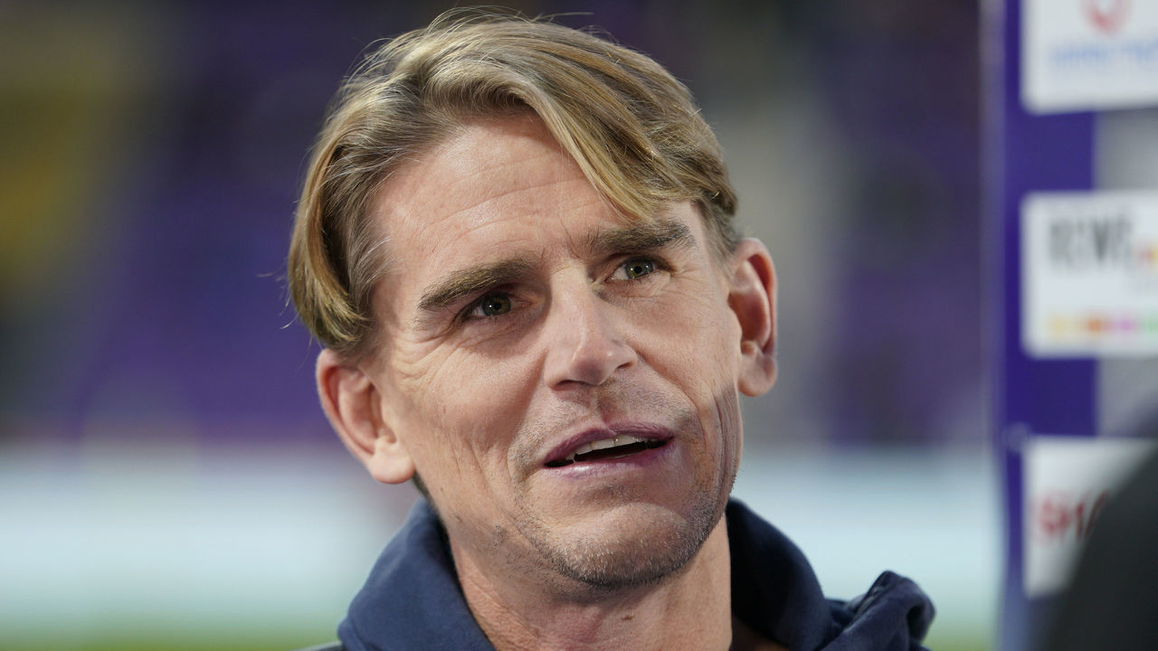 VIENNA, AUSTRIA - NOVEMBER 6: Sports Manager Christoph Freund of Salzburg during the Admiral Bundesliga match between Austria Wien and FC Red Bull Salzburg at Generali Arena on November 6, 2021 in Vienna, Austria.