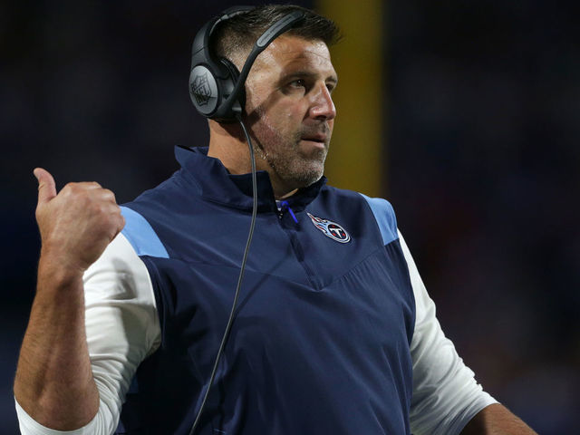 Titans coach Mike Vrabel doubling down after 0-2 start, rout 