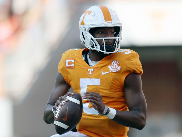 Tennessee Football on Instagram: “RECORD BOOKS. Hendon Hooker has now  thrown a TD pass in 19 consecutive games — a new program record 