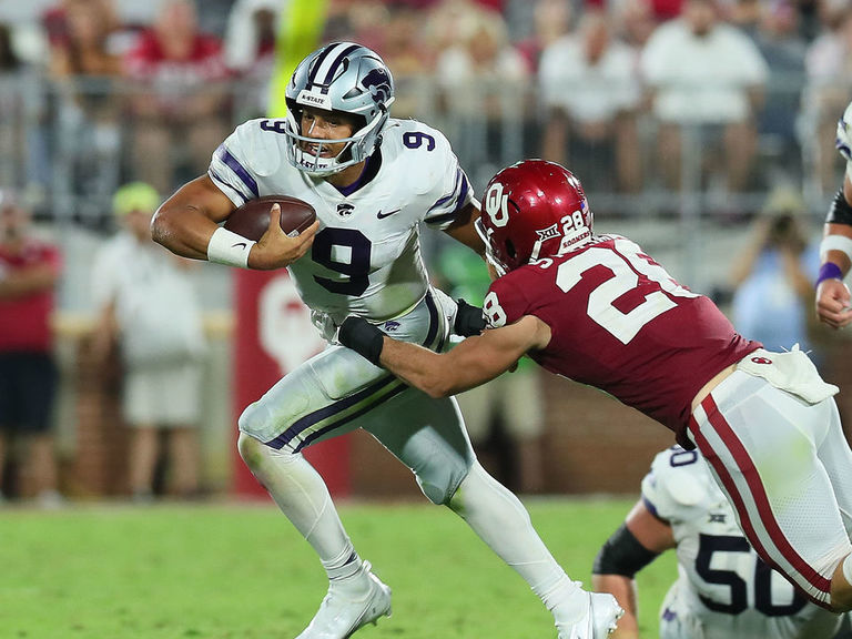 Martinez runs for 4 TDs, Kansas State hands Oklahoma 1st loss of season - Vimarsana News