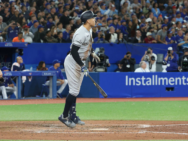 Yankees star Aaron Judge hits 61st home run, ties Roger Maris' AL