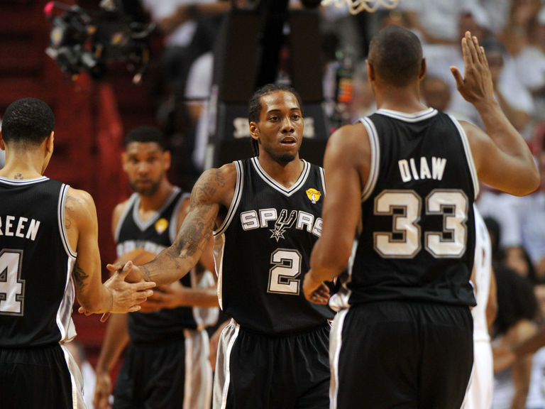 Spurs set NBA record for field goal percentage in first half of Game 3