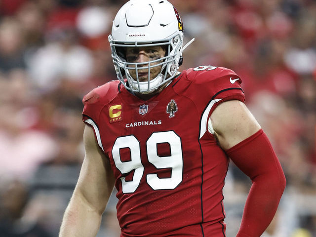 Arizona Cardinals' J.J. Watt plays days after having 'heart shocked back  into rhythm'