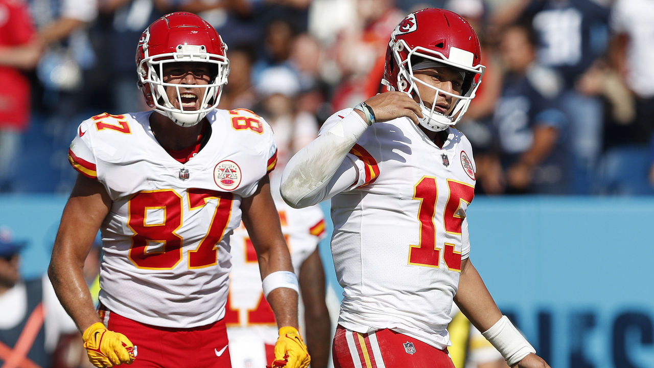 Chiefs TE Travis Kelce on QB Patrick Mahomes: 'He's the Houdini of our era'