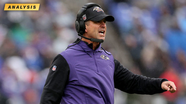 Harbaugh's 4th-down decision was sound, even if it didn't work out