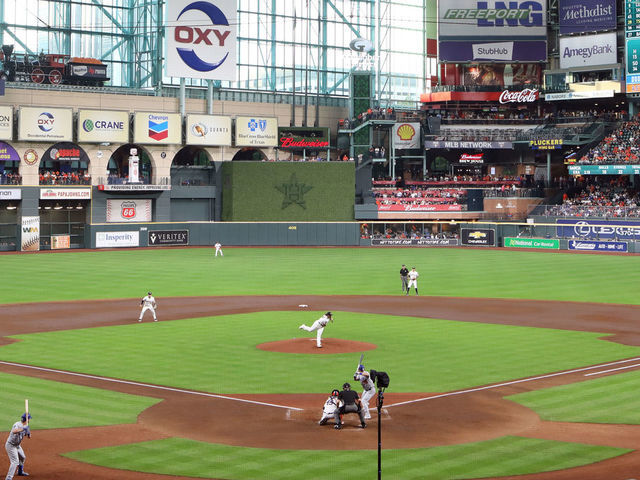 Section 218 at Minute Maid Park 