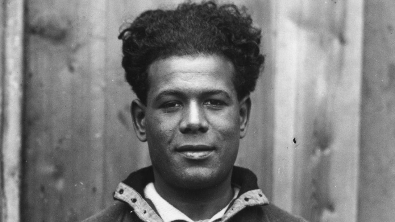 January 1922: Soccer player Jack Leslie from Plymouth Argyle FC.