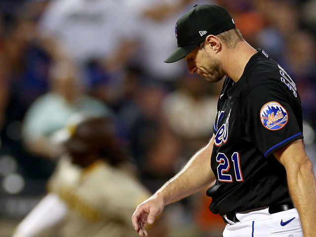 Mets' Max Scherzer Allows 4 Homers in Wild-Card Loss to Padres